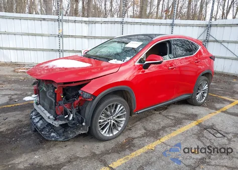 2022 Lexus Nx 350H Luxury из США, поврежденный, VIN 2T2HKCEZ2NC007272